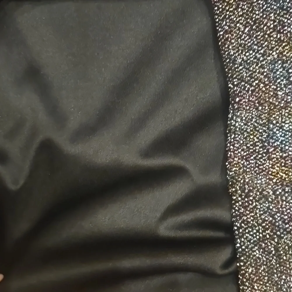Express Metallic Multi-Colored Glittery Mini Dress - Picture 8 of 9